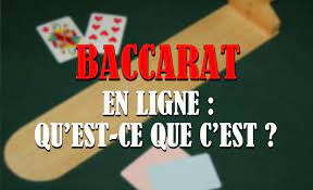 Jouer au baccarat en ligne